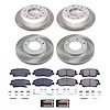 SC5831 Semi-Coated Rotor & Low-Dust Ceramic Brake Pad Kit - image 1