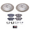 SC5854 Semi-Coated Rotor & Low-Dust Ceramic Brake Pad Kit - image 1
