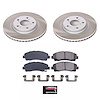 SC5855 Semi-Coated Rotor & Low-Dust Ceramic Brake Pad Kit - image 1