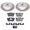 SC5859 Semi-Coated Rotor & Low-Dust Ceramic Brake Pad Kit - image 1