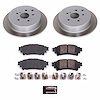 SC5864 Semi-Coated Rotor & Low-Dust Ceramic Brake Pad Kit - image 1