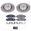 SC5865 Semi-Coated Rotor & Low-Dust Ceramic Brake Pad Kit - image 1