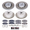 SC5866 Semi-Coated Rotor & Low-Dust Ceramic Brake Pad Kit - image 1