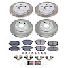 SC5871 Semi-Coated Rotor & Low-Dust Ceramic Brake Pad Kit - image 1