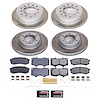 SC5874 Semi-Coated Rotor & Low-Dust Ceramic Brake Pad Kit - image 1