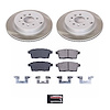 SC5877 Semi-Coated Rotor & Low-Dust Ceramic Brake Pad Kit - image 1