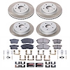 SC5888 Semi-Coated Rotor & Low-Dust Ceramic Brake Pad Kit - image 1