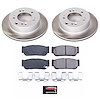 SC5910 Semi-Coated Rotor & Low-Dust Ceramic Brake Pad Kit - image 1