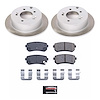 SC5915 Semi-Coated Rotor & Low-Dust Ceramic Brake Pad Kit - image 1