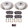 SC5920 Semi-Coated Rotor & Low-Dust Ceramic Brake Pad Kit - image 1