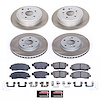 SC5940 Semi-Coated Rotor & Low-Dust Ceramic Brake Pad Kit - image 1