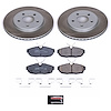 SC5941 Semi-Coated Rotor & Low-Dust Ceramic Brake Pad Kit - image 1