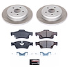 SC5950 Semi-Coated Rotor & Low-Dust Ceramic Brake Pad Kit - image 1