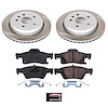 SC5953 Semi-Coated Rotor & Low-Dust Ceramic Brake Pad Kit - image 1
