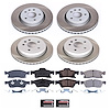 SC5955 Semi-Coated Rotor & Low-Dust Ceramic Brake Pad Kit - image 1
