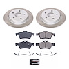 SC5975 Semi-Coated Rotor & Low-Dust Ceramic Brake Pad Kit - image 1