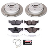 SC5980 Semi-Coated Rotor & Low-Dust Ceramic Brake Pad Kit - image 1