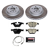 SC6032 Semi-Coated Rotor & Low-Dust Ceramic Brake Pad Kit