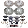 SC6039 Semi-Coated Rotor & Low-Dust Ceramic Brake Pad Kit