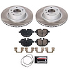 SC6040 Semi-Coated Rotor & Low-Dust Ceramic Brake Pad Kit - image 1