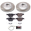 SC6058 Semi-Coated Rotor & Low-Dust Ceramic Brake Pad Kit - image 1