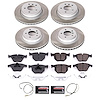SC6059 Semi-Coated Rotor & Low-Dust Ceramic Brake Pad Kit - image 1