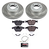 SC6073 Semi-Coated Rotor & Low-Dust Ceramic Brake Pad Kit - image 1