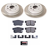 SC6172 Semi-Coated Rotor & Low-Dust Ceramic Brake Pad Kit - image 1