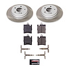 SC620 Semi-Coated Rotor & Low-Dust Ceramic Brake Pad Kit