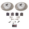 SC621 Semi-Coated Rotor & Low-Dust Ceramic Brake Pad Kit