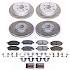 SC6237 Semi-Coated Rotor & Low-Dust Ceramic Brake Pad Kit - image 1