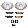 SC6266 Semi-Coated Rotor & Low-Dust Ceramic Brake Pad Kit - image 1