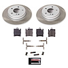SC627 Semi-Coated Rotor & Low-Dust Ceramic Brake Pad Kit - image 1