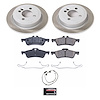 SC6280 Semi-Coated Rotor & Low-Dust Ceramic Brake Pad Kit - image 1