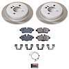 SC6281 Semi-Coated Rotor & Low-Dust Ceramic Brake Pad Kit - image 1