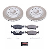 SC6290 Semi-Coated Rotor & Low-Dust Ceramic Brake Pad Kit - image 1