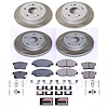 SC6320 Semi-Coated Rotor & Low-Dust Ceramic Brake Pad Kit - image 1