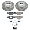 SC6346 Semi-Coated Rotor & Low-Dust Ceramic Brake Pad Kit - image 1