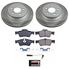 SC6359 Semi-Coated Rotor & Low-Dust Ceramic Brake Pad Kit - image 1