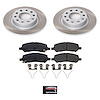 SC6371 Semi-Coated Rotor & Low-Dust Ceramic Brake Pad Kit - image 1