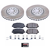 SC6372 Semi-Coated Rotor & Low-Dust Ceramic Brake Pad Kit - image 1