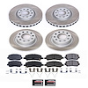 SC6373 Semi-Coated Rotor & Low-Dust Ceramic Brake Pad Kit - image 1