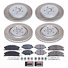 SC6375 Semi-Coated Rotor & Low-Dust Ceramic Brake Pad Kit - image 1