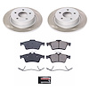 SC6398 Semi-Coated Rotor & Low-Dust Ceramic Brake Pad Kit - image 1