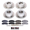 SC6405 Semi-Coated Rotor & Low-Dust Ceramic Brake Pad Kit - image 1