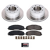 SC6407 Semi-Coated Rotor & Low-Dust Ceramic Brake Pad Kit - image 1