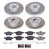 SC6477 Semi-Coated Rotor & Low-Dust Ceramic Brake Pad Kit - image 1