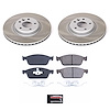 SC6479 Semi-Coated Rotor & Low-Dust Ceramic Brake Pad Kit - image 1