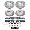SC6480 Semi-Coated Rotor & Low-Dust Ceramic Brake Pad Kit - image 1