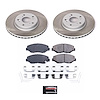 SC6488 Semi-Coated Rotor & Low-Dust Ceramic Brake Pad Kit - image 1